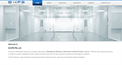 Desktop Screenshot of ehps.com.sg